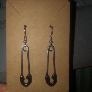 Paperclip earrings